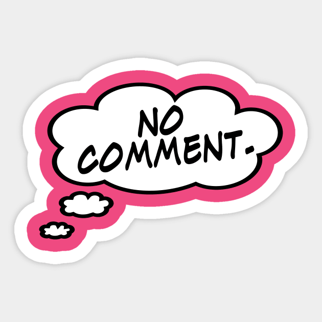 Comment sticker cheap